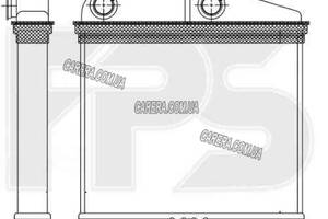 Печка OPEL CORSA D 07-11