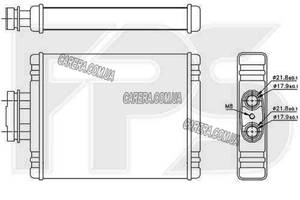 Печка SKODA FABIA 99-