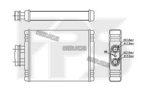 Печка SKODA FABIA/ROOMSTER 07-10