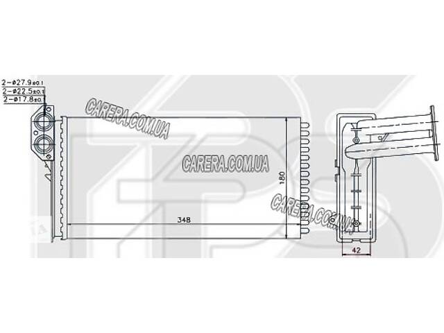 Печка VOLKSWAGEN LT II