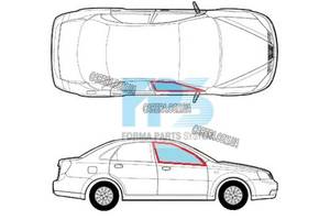 Переднее правое боковое стекло CHEVROLET LACETTI 03-