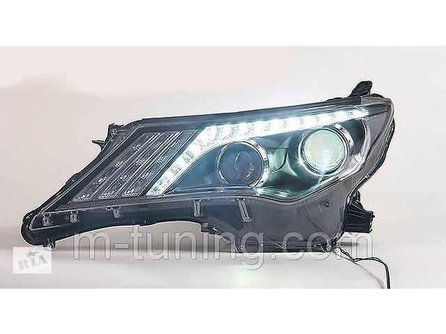 Передние фары Toyota Rav 4 (13-16) тюнинг Led оптика - Фото 5
