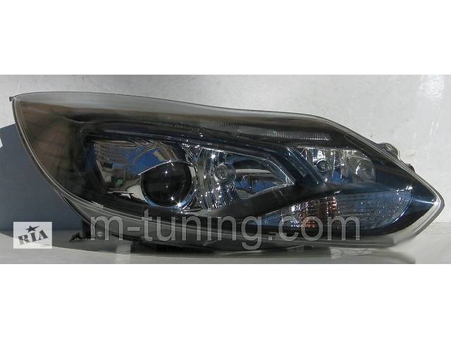 Передние фары Ford Focus 3 тюнинг оптика - Фото 2