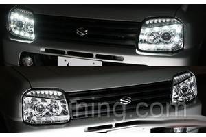 Передние фары Suzuki Jimny тюнинг Led оптика