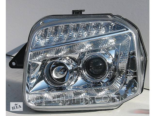 Передние фары Suzuki Jimny тюнинг Led оптика - Фото 5