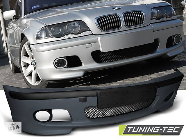 Передний бампер BMW E46 стиль M Sport Paket тюнинг обвес