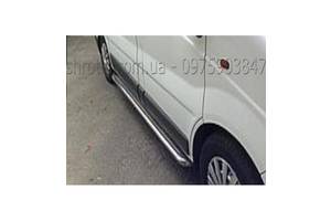 Подножка Хромовая , Порог (Короткая База) Opel Vivaro 2001-2006 1,9 dci