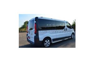 Подножка Хромовая , Порог (МАХ База) Opel Vivaro 2006-2010 2,5 dci