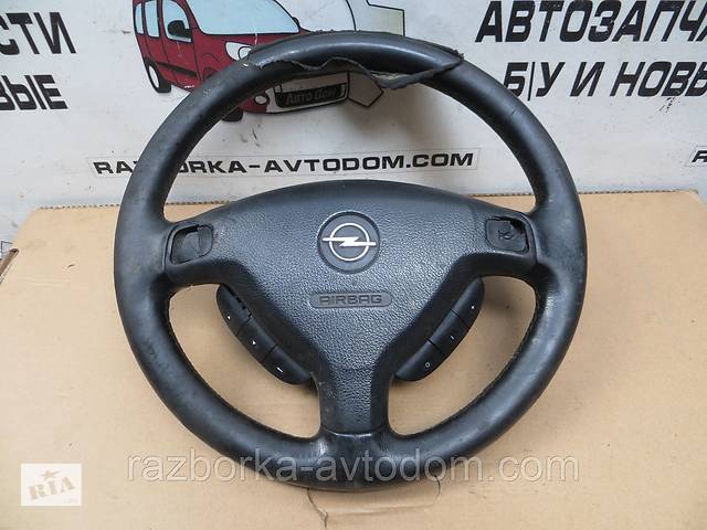 Подушка AIRBAG безопасности водительская с рулем Opel Zafira A (1999-2001) OE:90538275