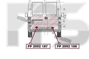 Правая ремонтная часть PEUGEOT BOXER (1994-2002)