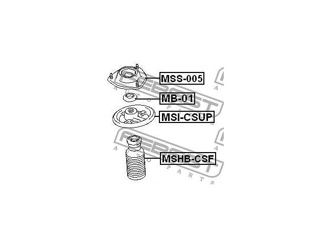 Пыльник амортизатора MITSUBISHI LANCER VII (CS_A, CT_A) 2000-2013 г.