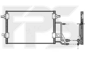 Радіатор кондиціонера AUDI A6 1.8-2.8 1997-2005 FP 12 K197