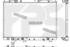 Радиатор ACURA MDX 06-13