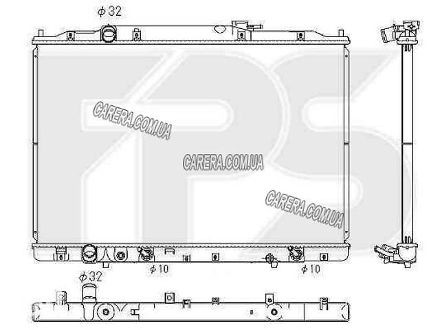 Радиатор ACURA MDX 06-13