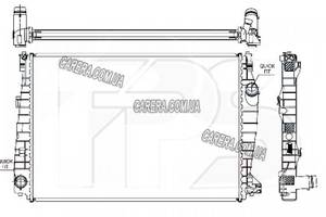Радиатор ALFA ROMEO 145/146