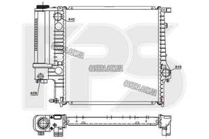 Радиатор BMW 3 E30