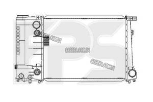 Радіатор bmw 5 (e34) 88-97