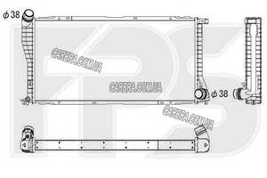 Радиатор BMW 7 (E38) 94-02