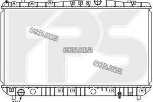 Радиатор CHEVROLET LACETTI 03-13