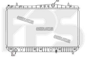 Радиатор CHEVROLET TACUMA 00-08
