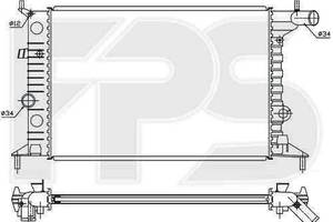 Радиатор двигателя (АКПП) OPEL VECTRA B 1.6-2.0 10.95-07.03  (FP 52 A280-X)