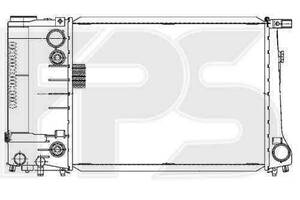 Радиатор двигателя BMW 3 (E30), 5 (E34) 1.6-2.5 09.87-01.97