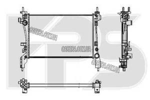 Радиатор FIAT FIORINO/QUBO/NEMO 08-
