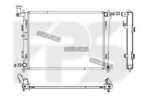 Радиатор HYUNDAI i30 08-12