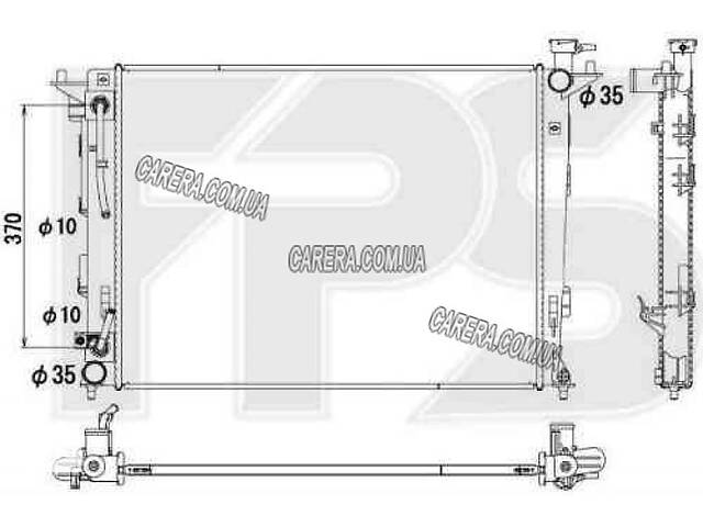 Радіатор HYUNDAI IX35 (2010-)