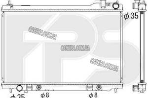 Радиатор INFINITI FX35/45 03-09