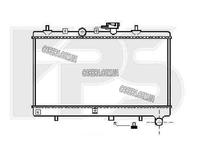 Радиатор KIA RIO (2000-2005)