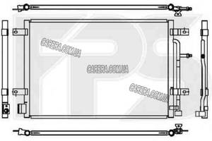 Радиатор кондиционера AUDI A4 B7 (2005-2008)