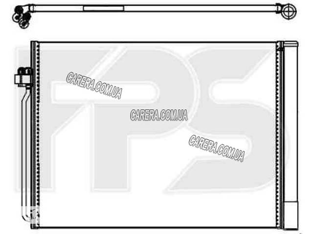 Радиатор кондиционера BMW X5 (E70) 06-10