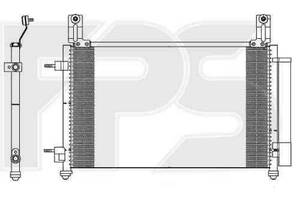 Радиатор кондиционера CHEVROLET SPARK 2010- (M300) FP 22 K59-X