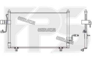 Радиатор кондиционера CHEVROLET TACUMA 00-08