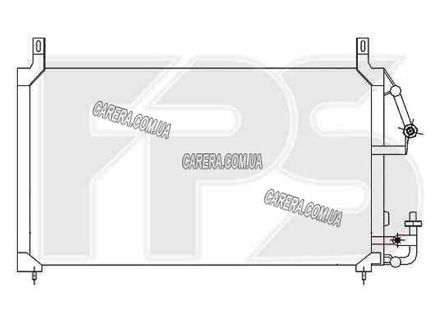 Радиатор кондиционера DAEWOO ESPERO 95-99
