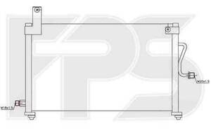 Радиатор кондиционера DAEWOO MATIZ 2001- (M150) FP 22 K315