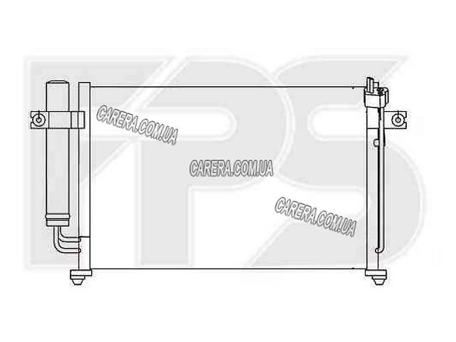 Радиатор кондиционера HYUNDAI GETZ 02-11