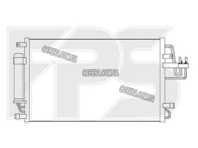 Радиатор кондиционера HYUNDAI TUCSON (2004-2013)