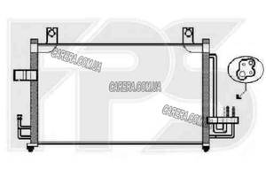 Радиатор кондиционера KIA RIO 00-05