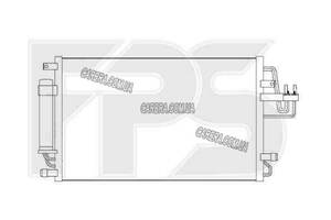 Радиатор кондиционера KIA SPORTAGE (2004-2010)