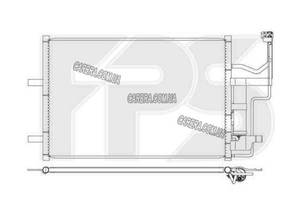 Радиатор кондиционера MAZDA 3 04-09