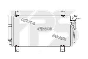Радиатор кондиционера MAZDA 6 (GH) 08-