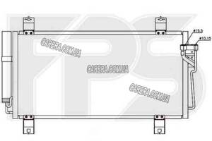 Радиатор кондиционера MAZDA 6 (GH) 08- 