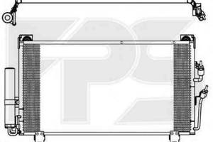 Радиатор кондиционера MITSUBISHI OUTLANDER I 2003-2011 (КРОМЕ XL) FP 48 K517