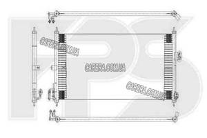 Радиатор кондиционера NISSAN ALMERA 00-02 (N16)