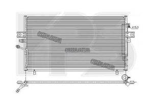 Радіатор кондиціонера NISSAN MAXIMA A32 (1995-2000)