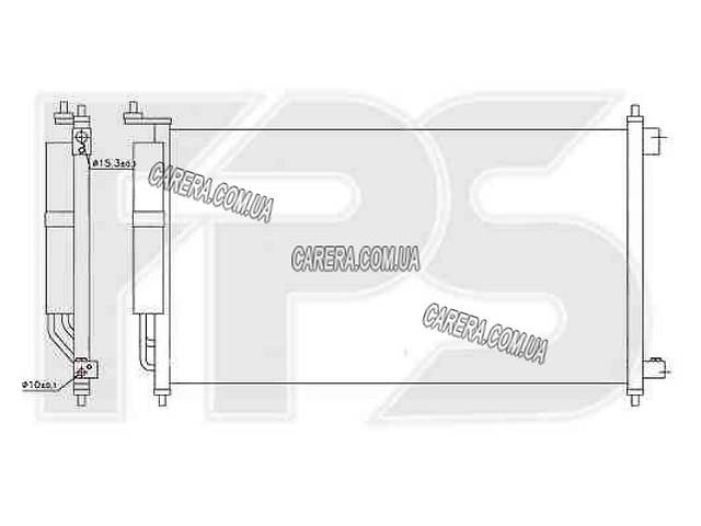 Радіатор кондиціонера NISSAN MICRA K12
