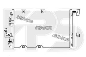 Радиатор кондиционера OPEL ZAFIRA 99-05