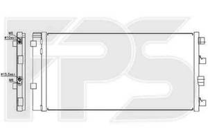 Радиатор кондиционера Renault Duster (10-) (AVA) FP 56 K271